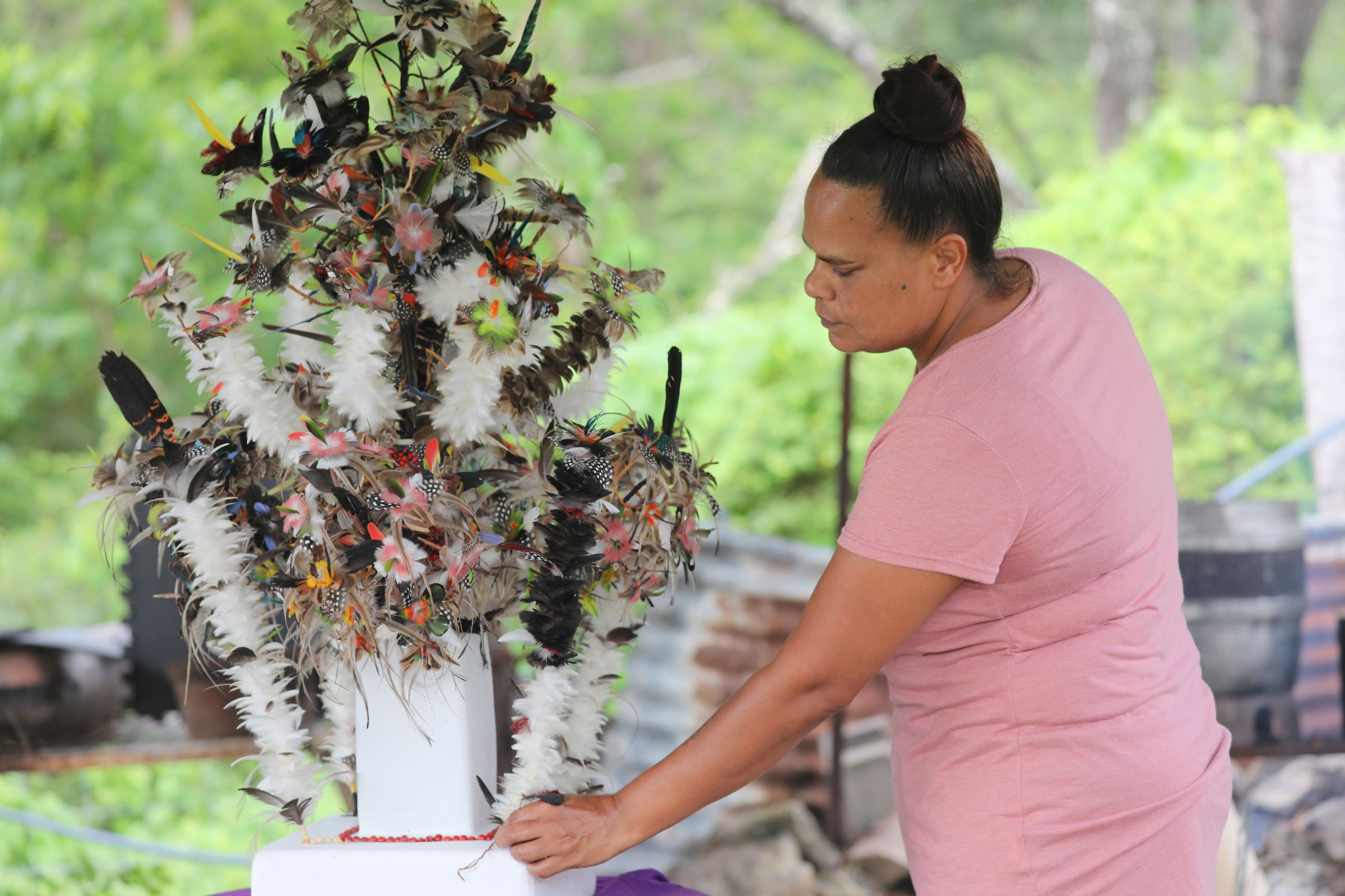 Rhonda Woolla (behind the scenes), Pach PekAN (In Bloom), Photo Credit Michael Marzik